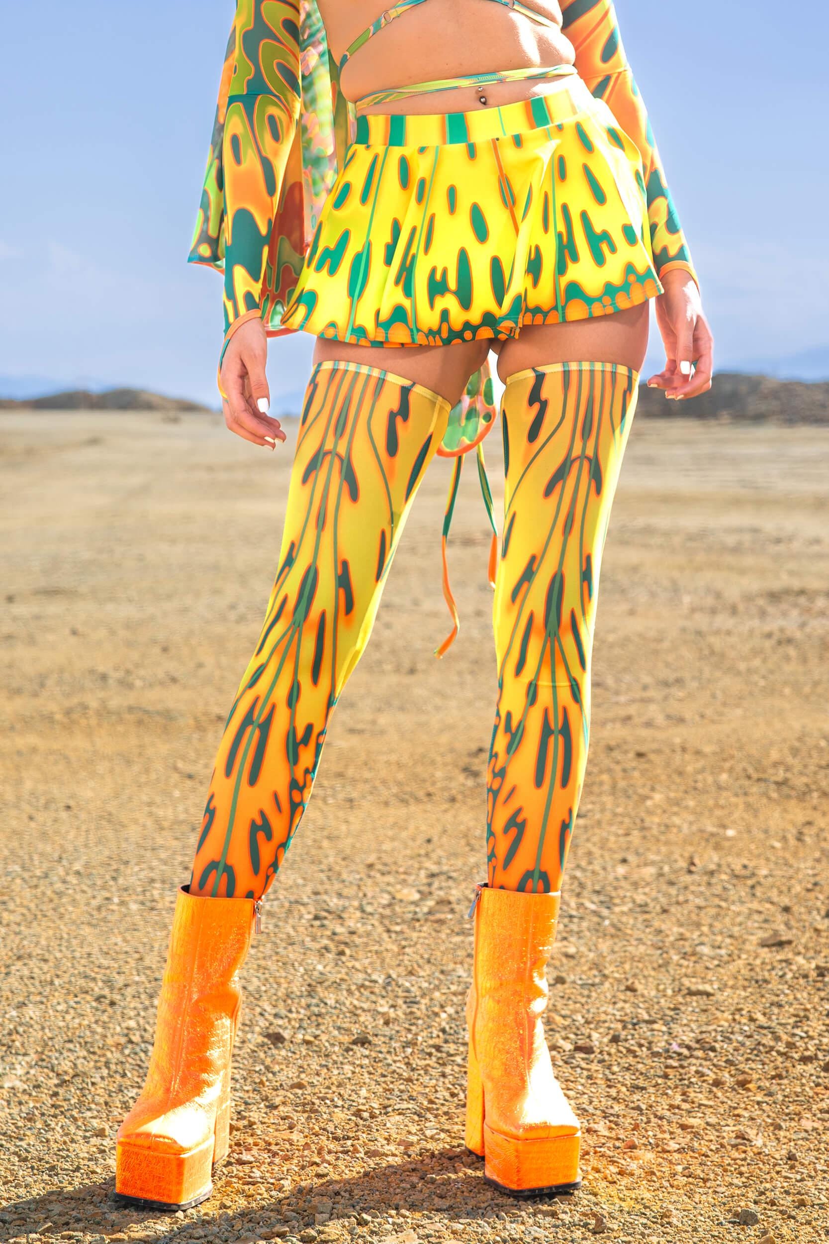 BADINKA Mango On Top Micro Skort Rave