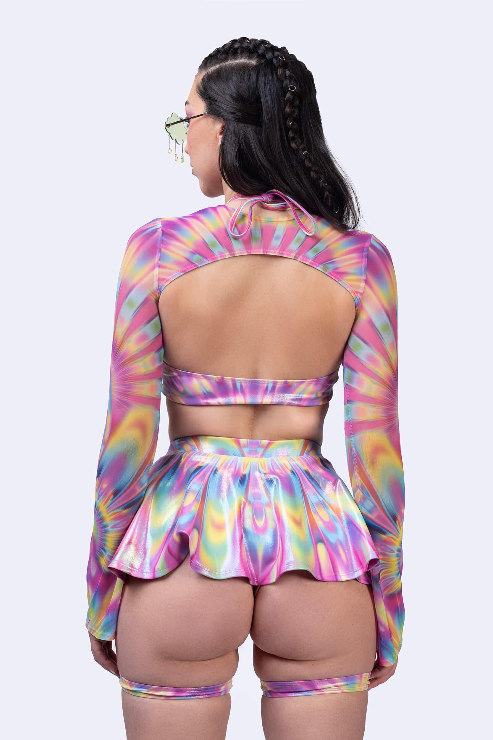 BADINKA Kind of Magic 2-Piece Halter Top Pride, rave