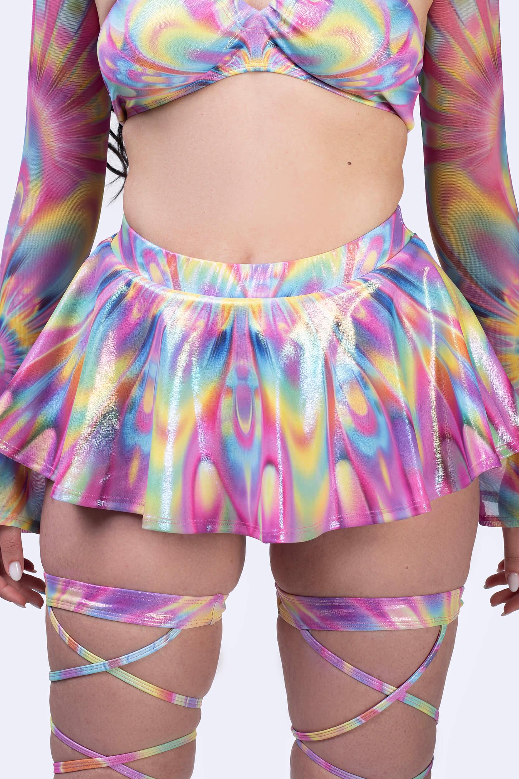 BADINKA Kind of Magic Mini Skort Shiny