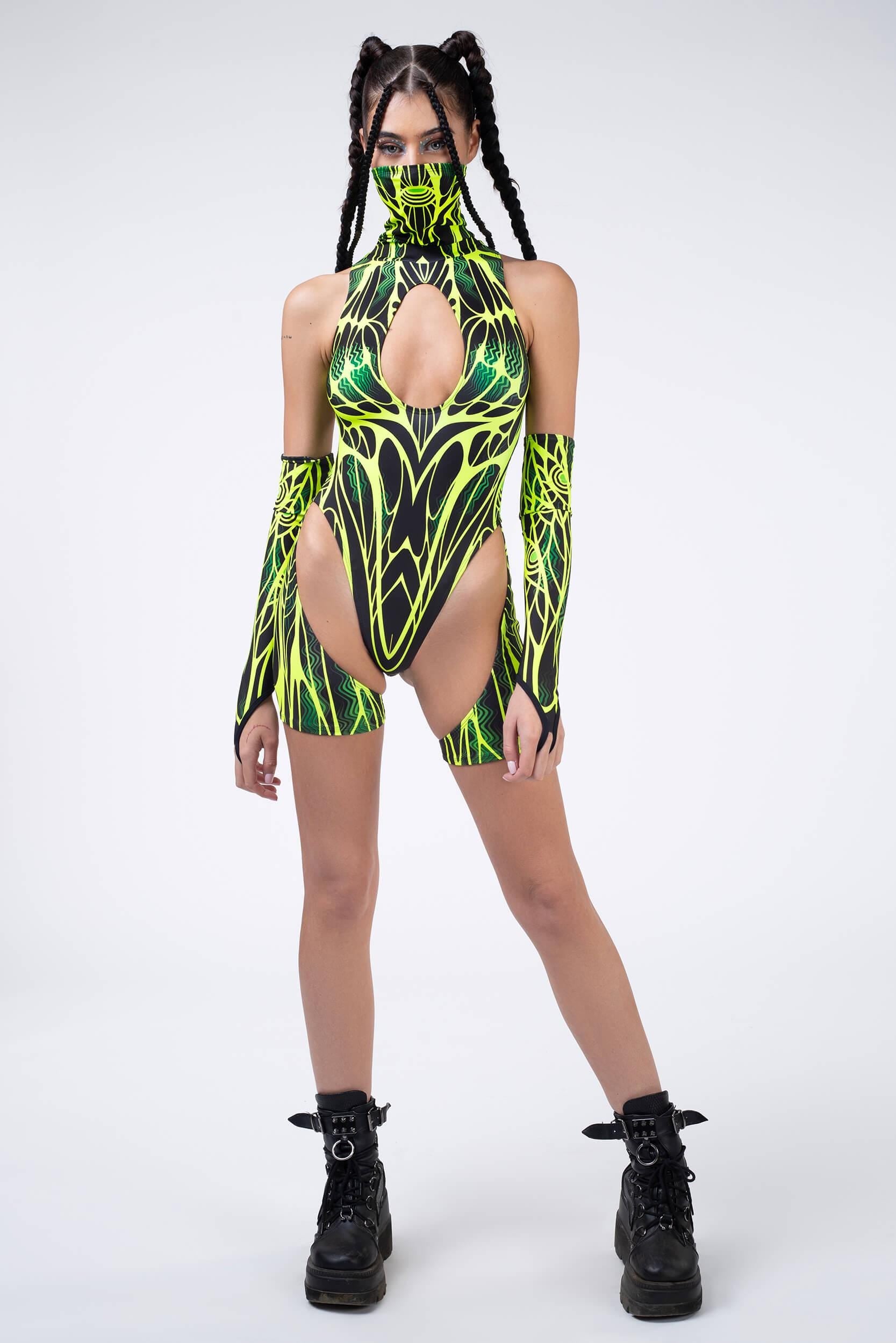 BADINKA Glow Protocol Garter Bodysuit 7