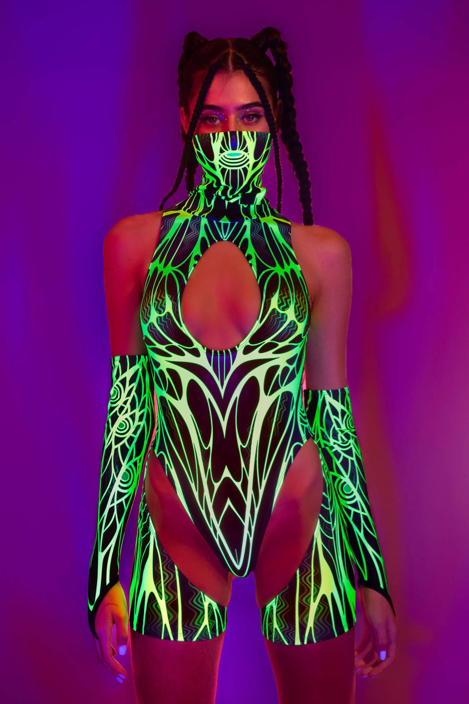 BADINKA Glow Protocol Garter Bodysuit