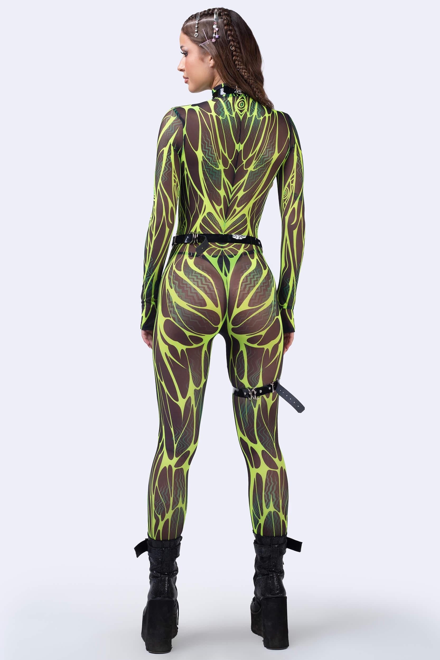 BADINKA Glow Protocol Mesh Costume 8