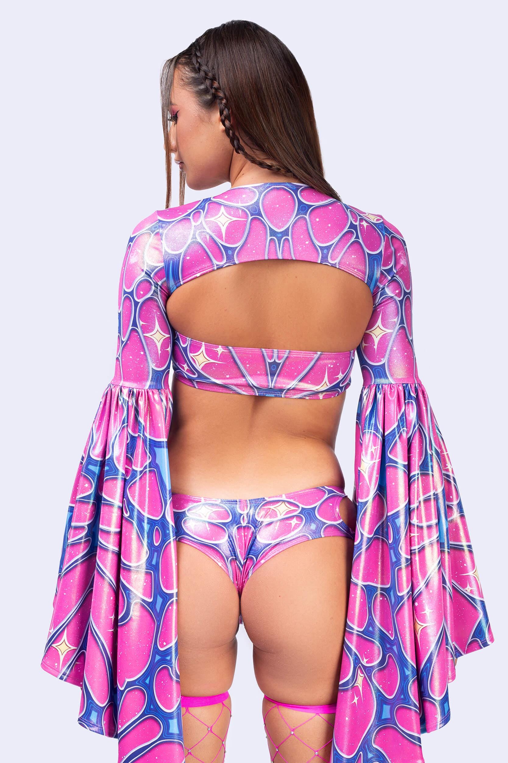 BADINKA Flight Risk Rosy Set Flowy, hipster, keyhole