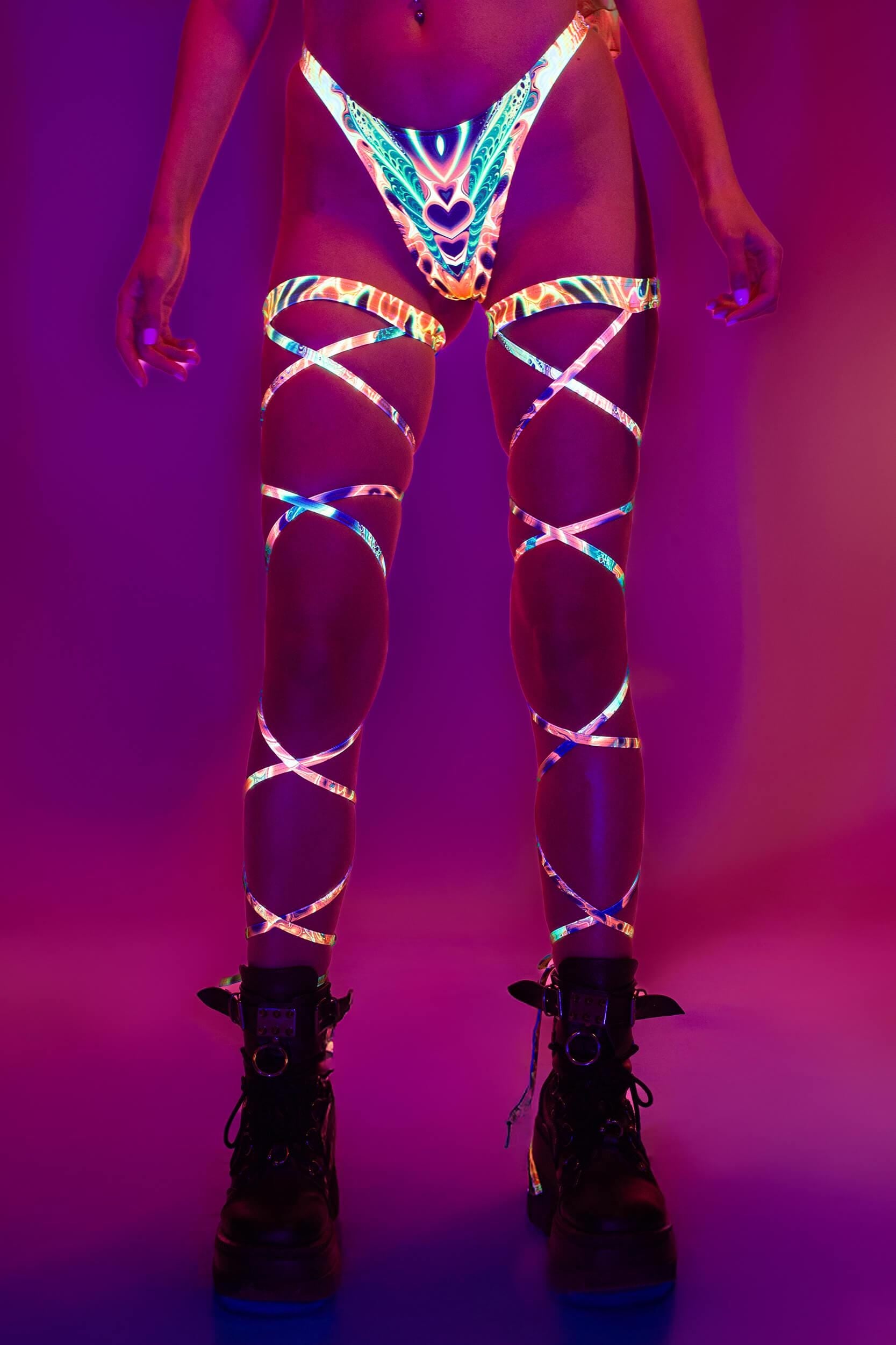 BADINKA Ember Storm Bikini Bottoms Rave