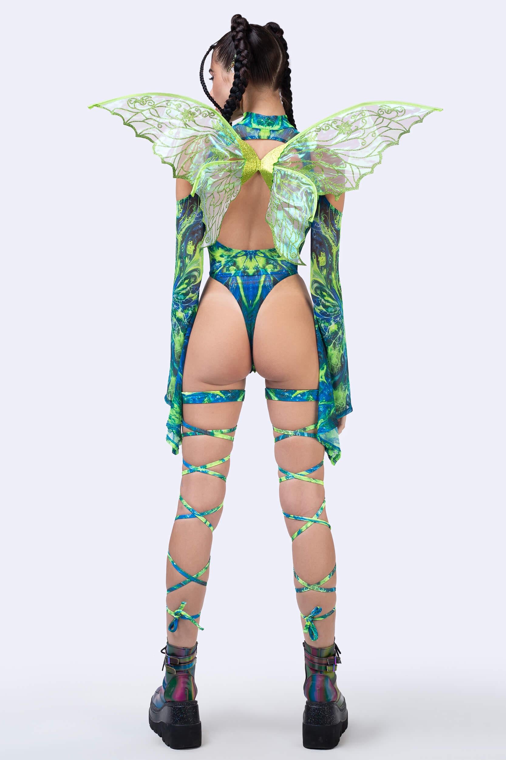 BADINKA Electric Eden Flared Sleeve Bodysuit 8