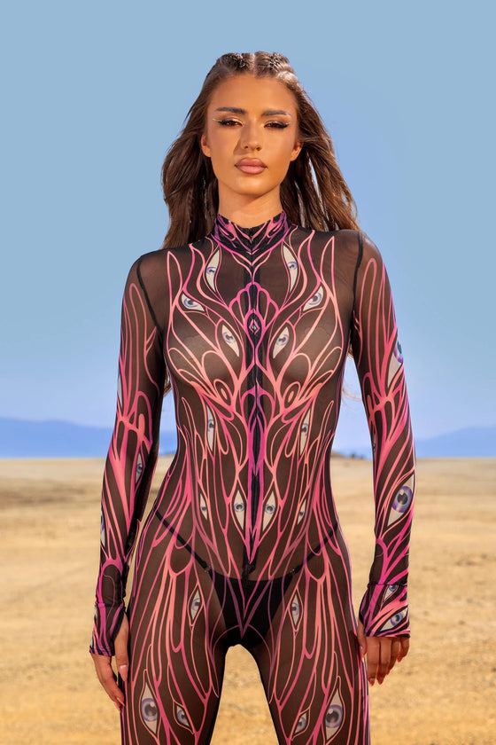 All Eyes On You Mesh Costume