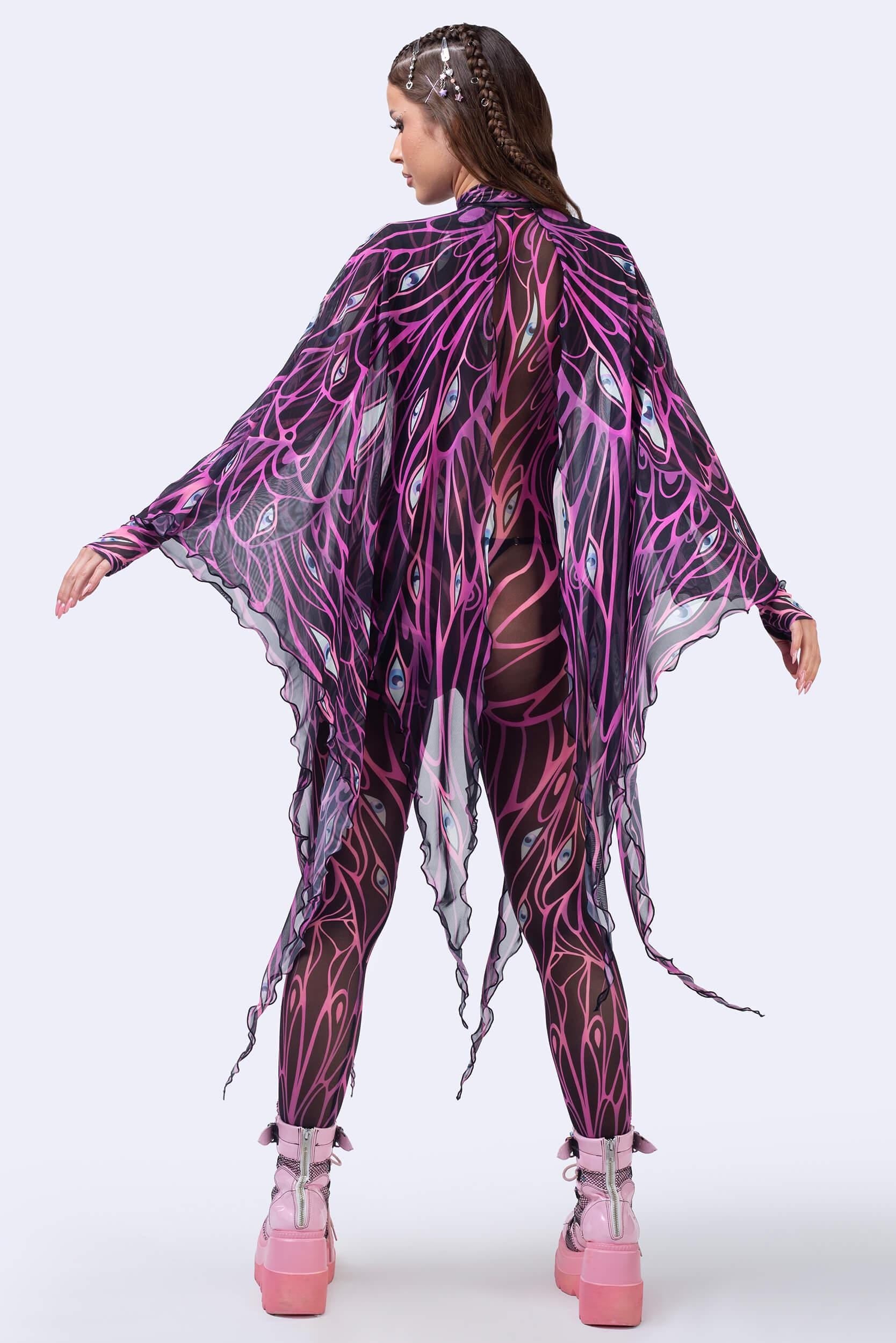 BADINKA All Eyes On You Mesh Ninja Flowy Set Mesh