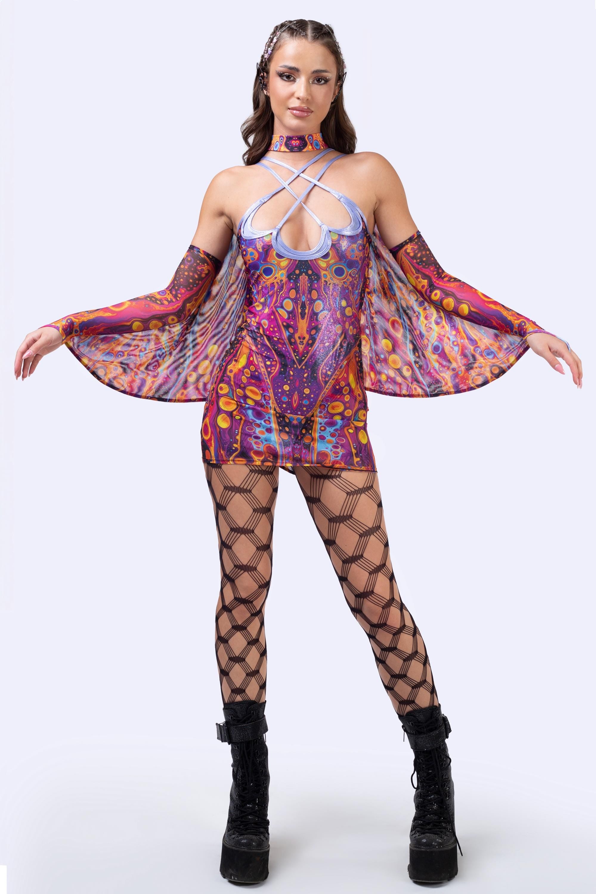 BADINKA Venom Bloom Winged Set Rave