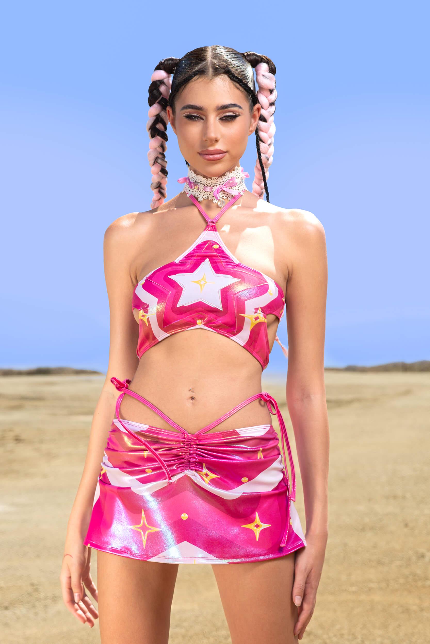 BADINKA Pretty Please Star-Shaped Top