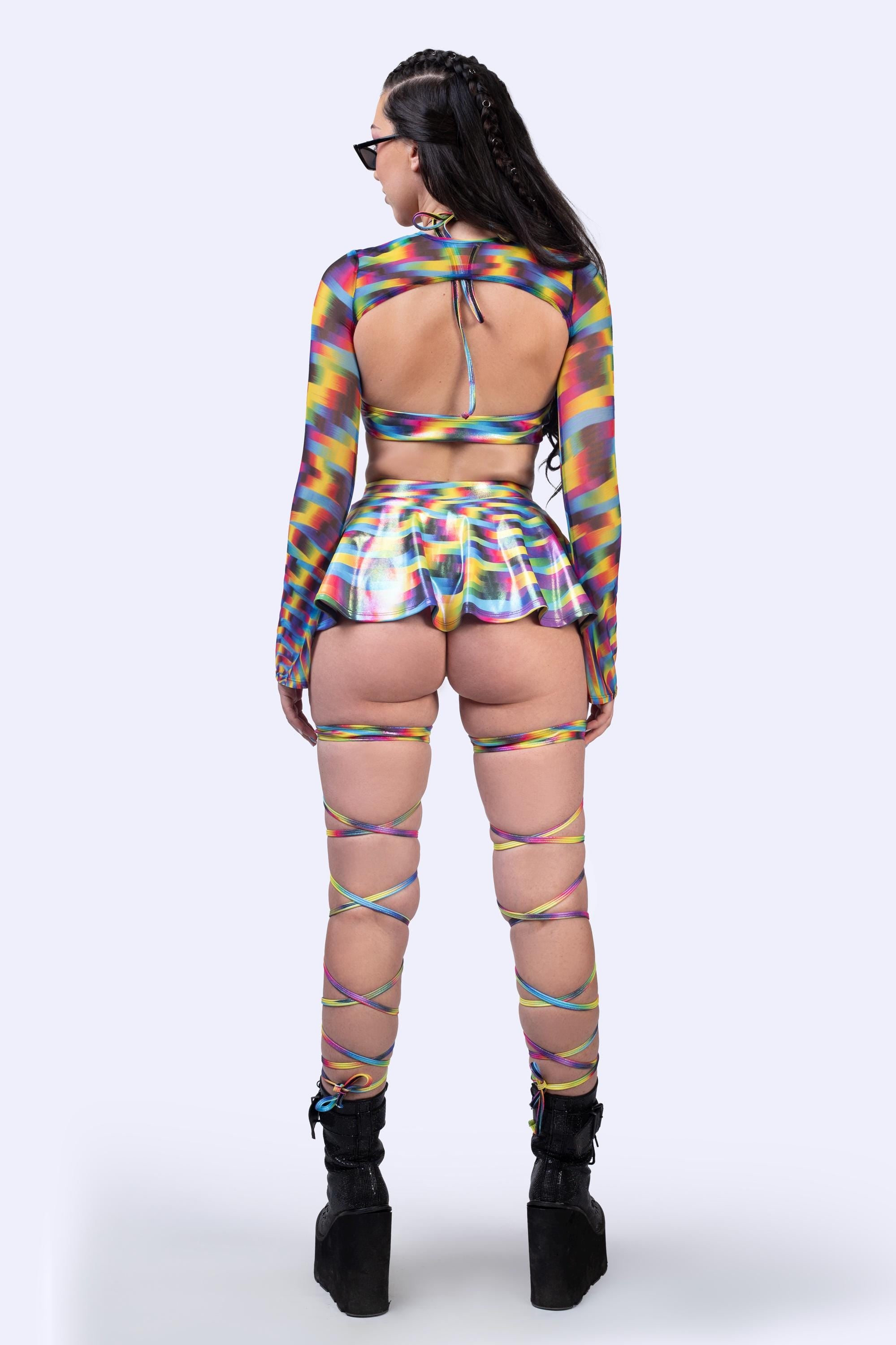 BADINKA Manual Override Mini Skort Skort