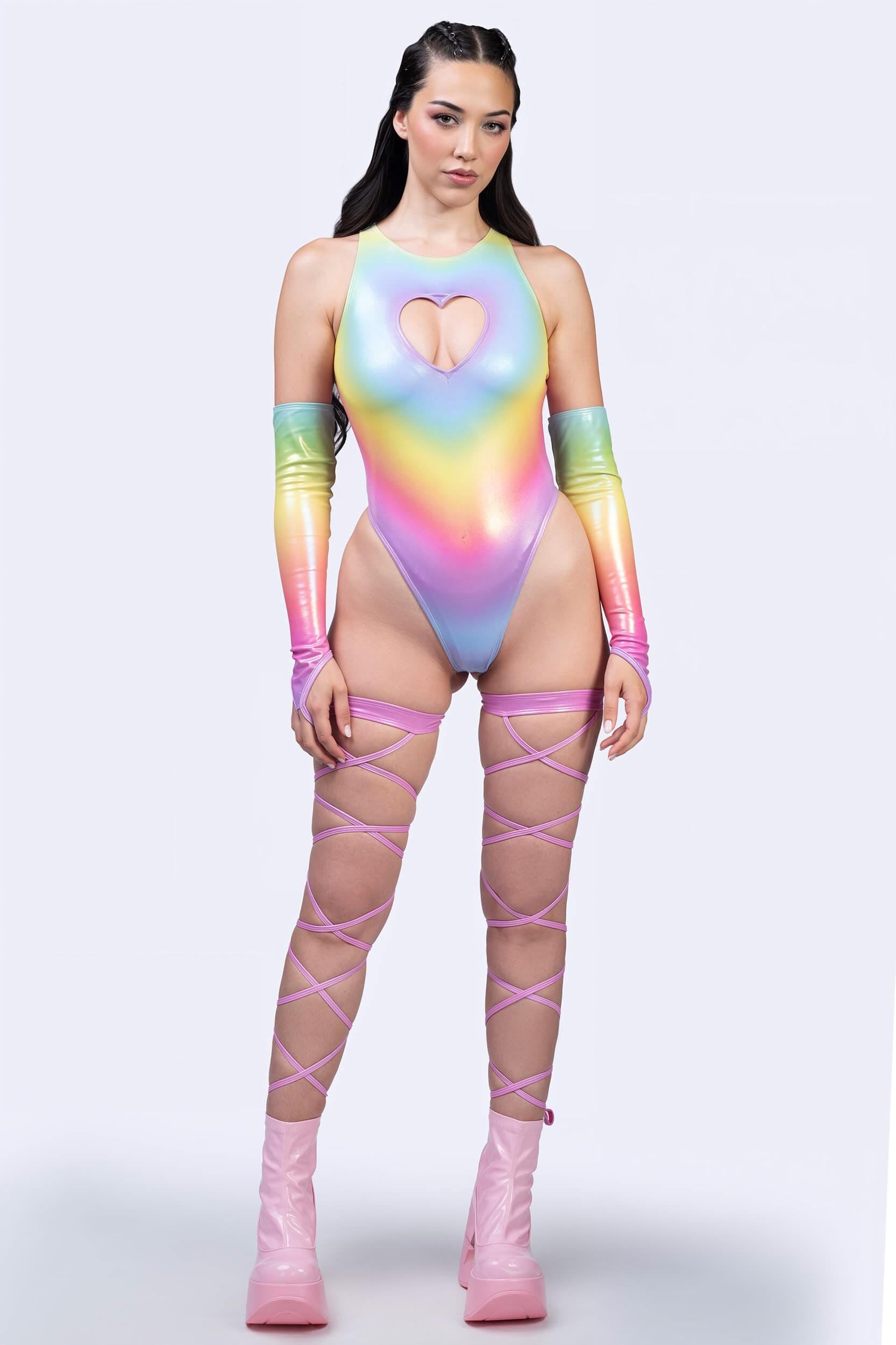 BADINKA Liquid Center Bodysuit Pride
