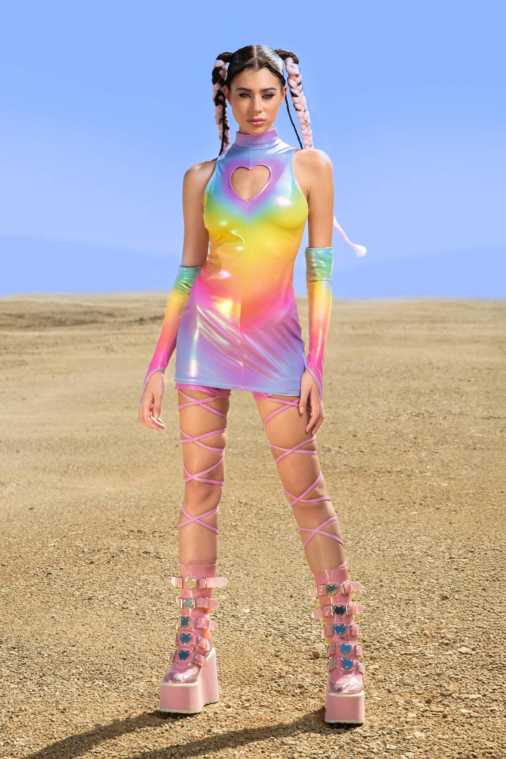 BADINKA Liquid Center Dress Pride