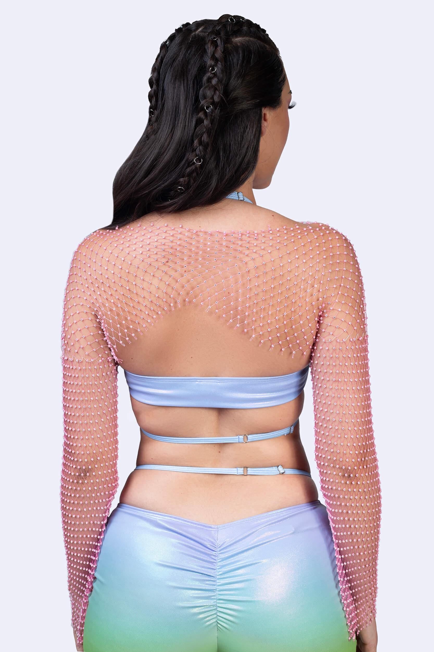 BADINKA Liquid Center Heart-Shaped Top Rainbow