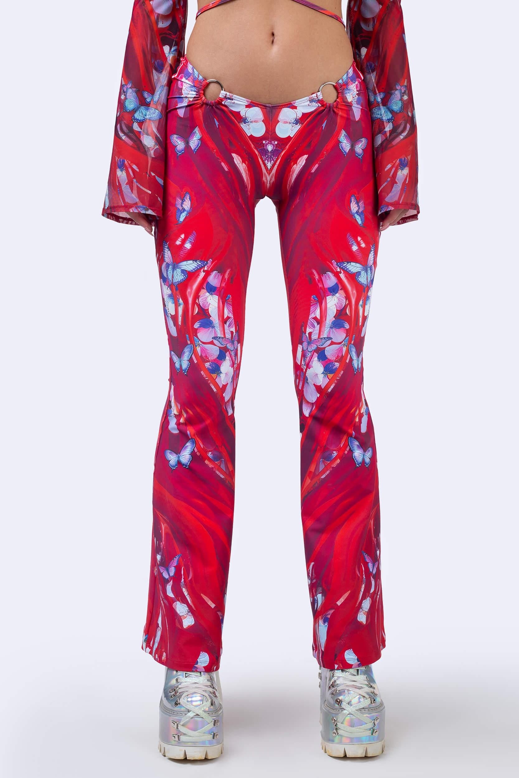 BADINKA Cut the Cameras Bell Bottoms Set Boho