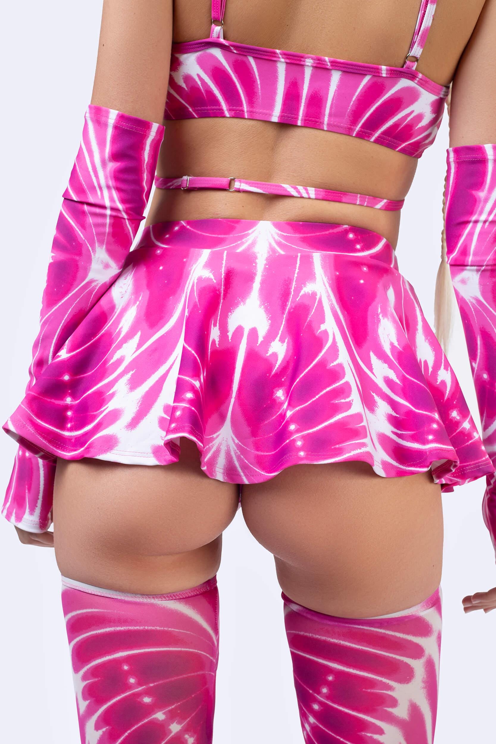 BADINKA Bubblegum Heat Micro Skort Spandex