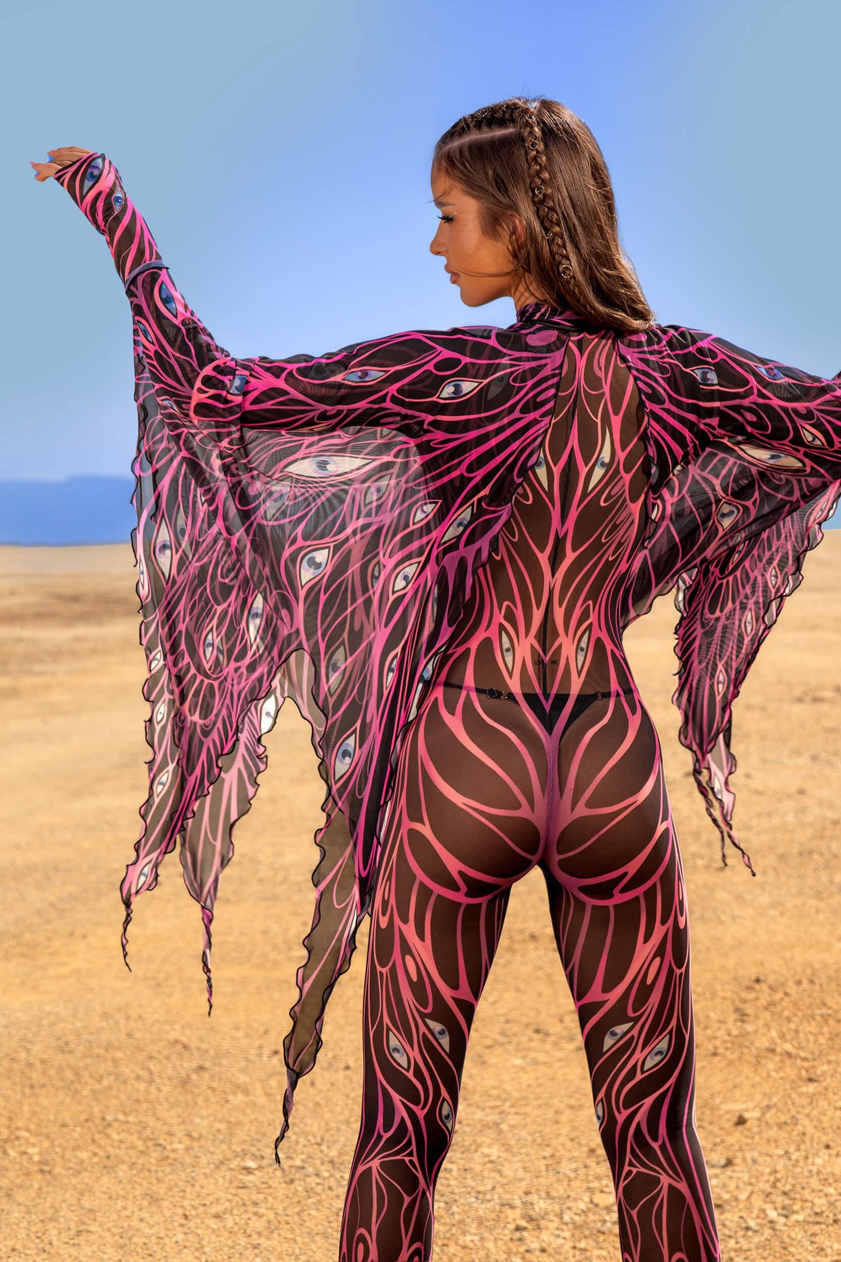 BADINKA All Eyes On You Flowy Wings