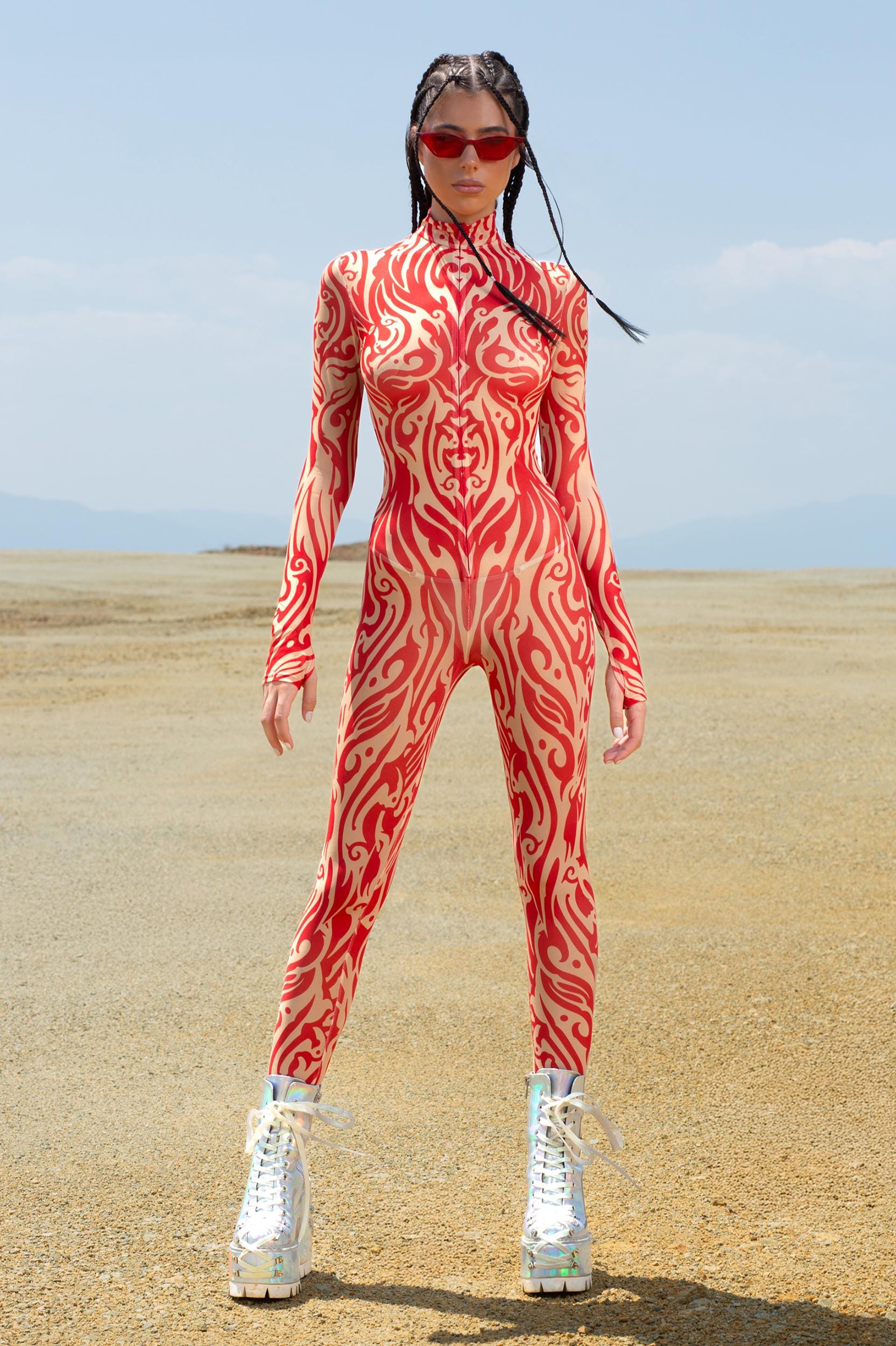 BADINKA Fireborn Mesh Costume Rave