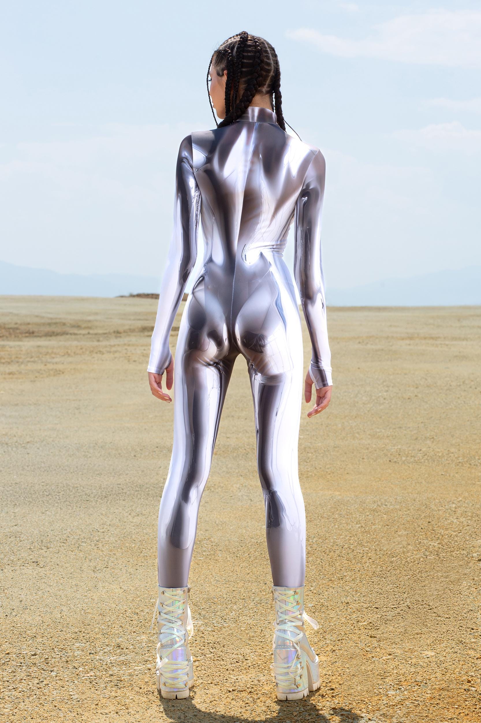 BADINKA Liquid Bits Costume Spandex