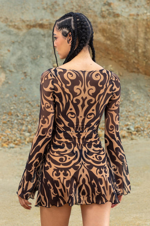 Ritual Mesh Mini Dress
