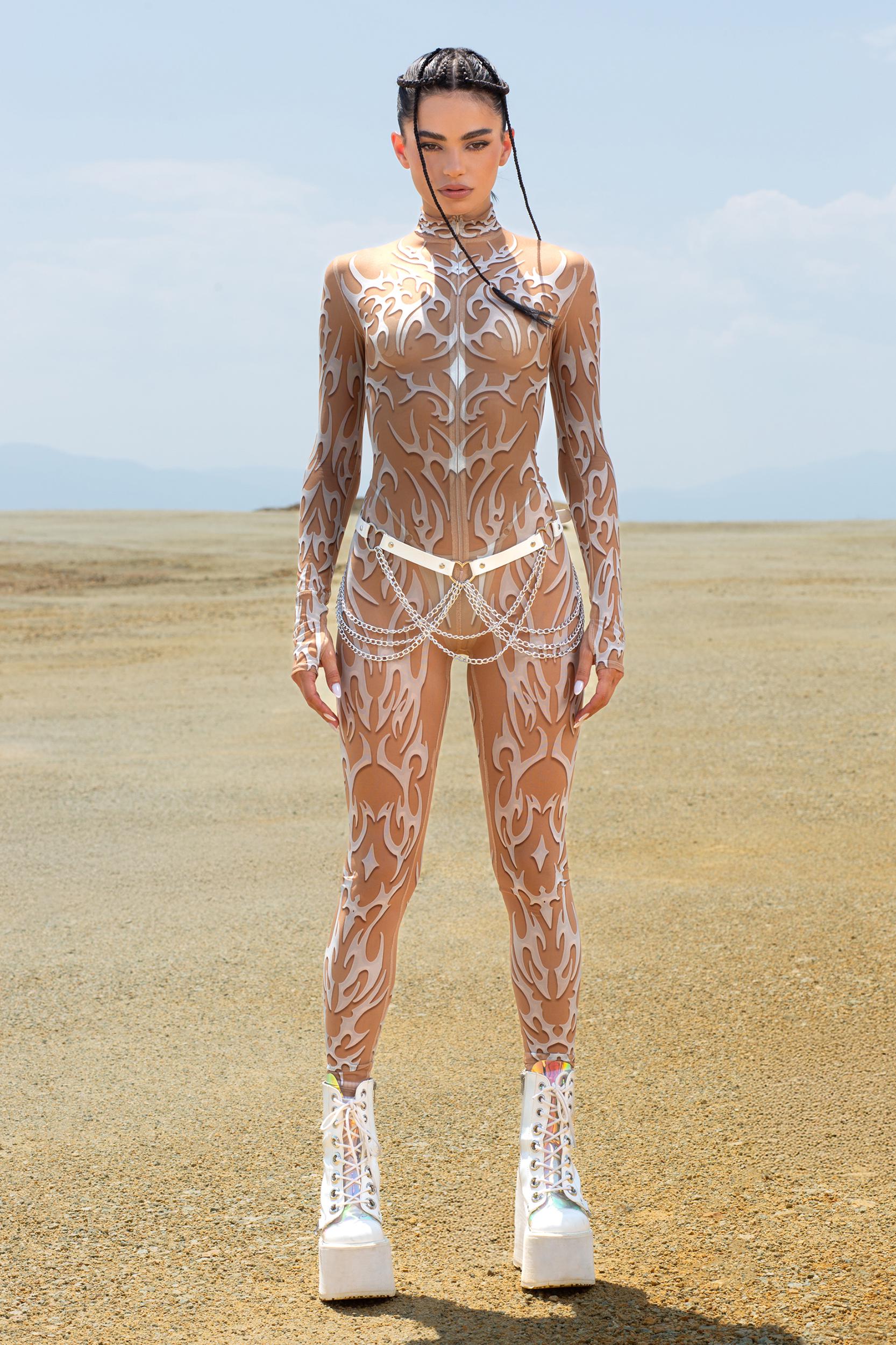 BADINKA Byte Mark Mesh Costume Rave