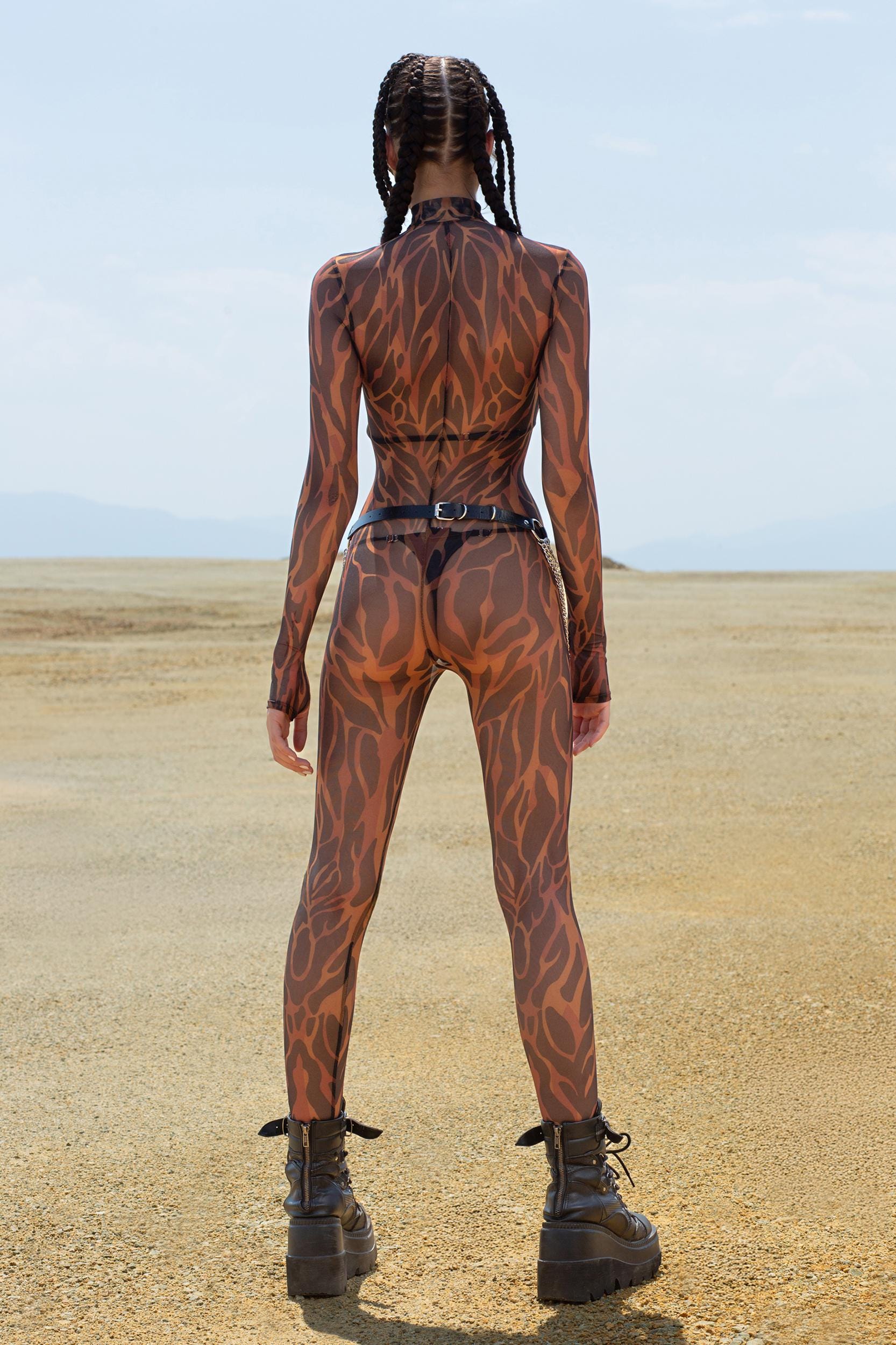 BADINKA Animalistic Mesh Costume Mesh