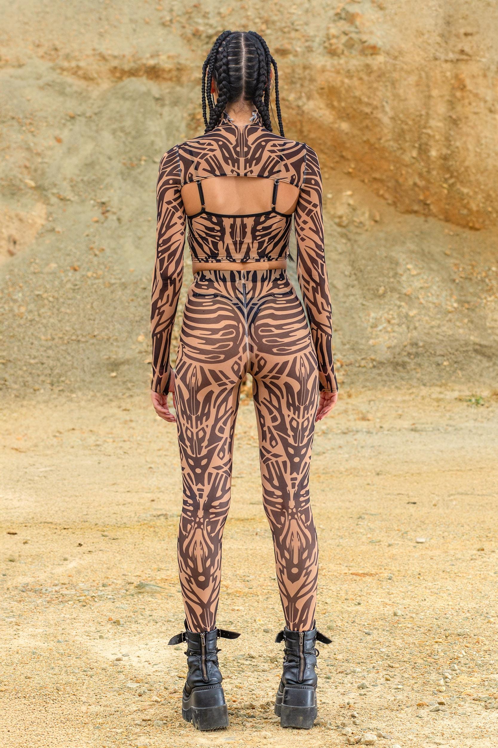 BADINKA Core Mesh Leggings Mesh