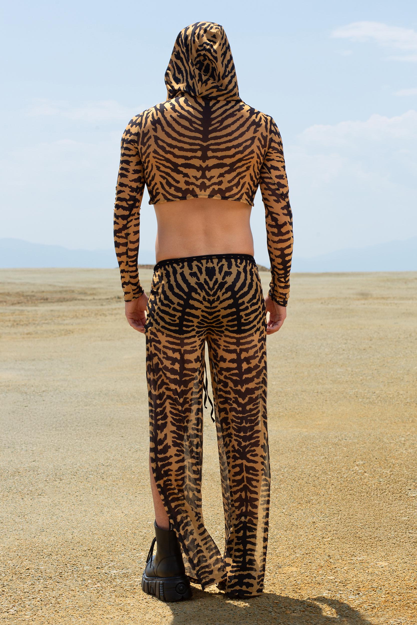 BADINKA Wild Thread Male Hooded Top Mesh