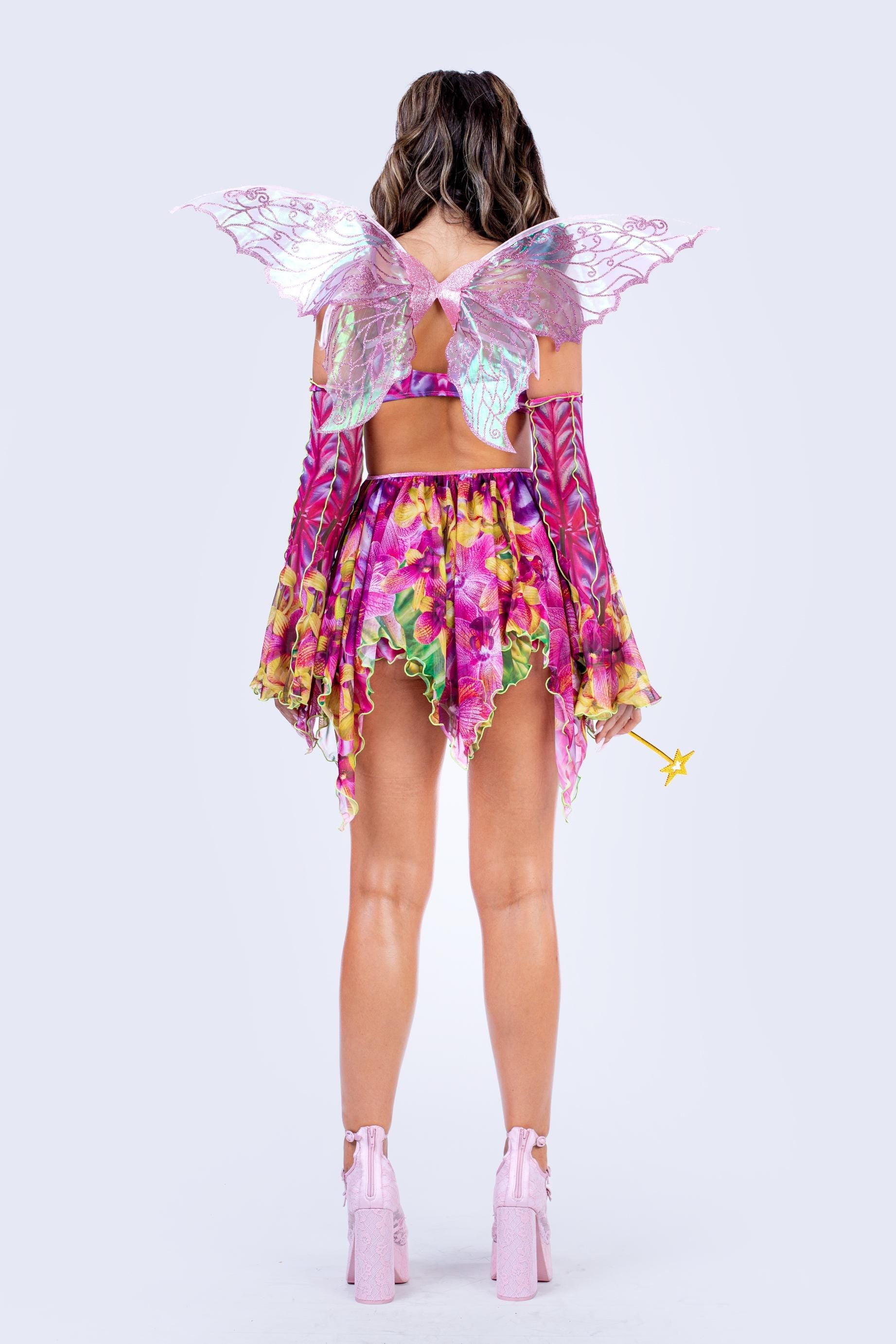 BADINKA Fairy Ring Asymmetrical Dress Mesh