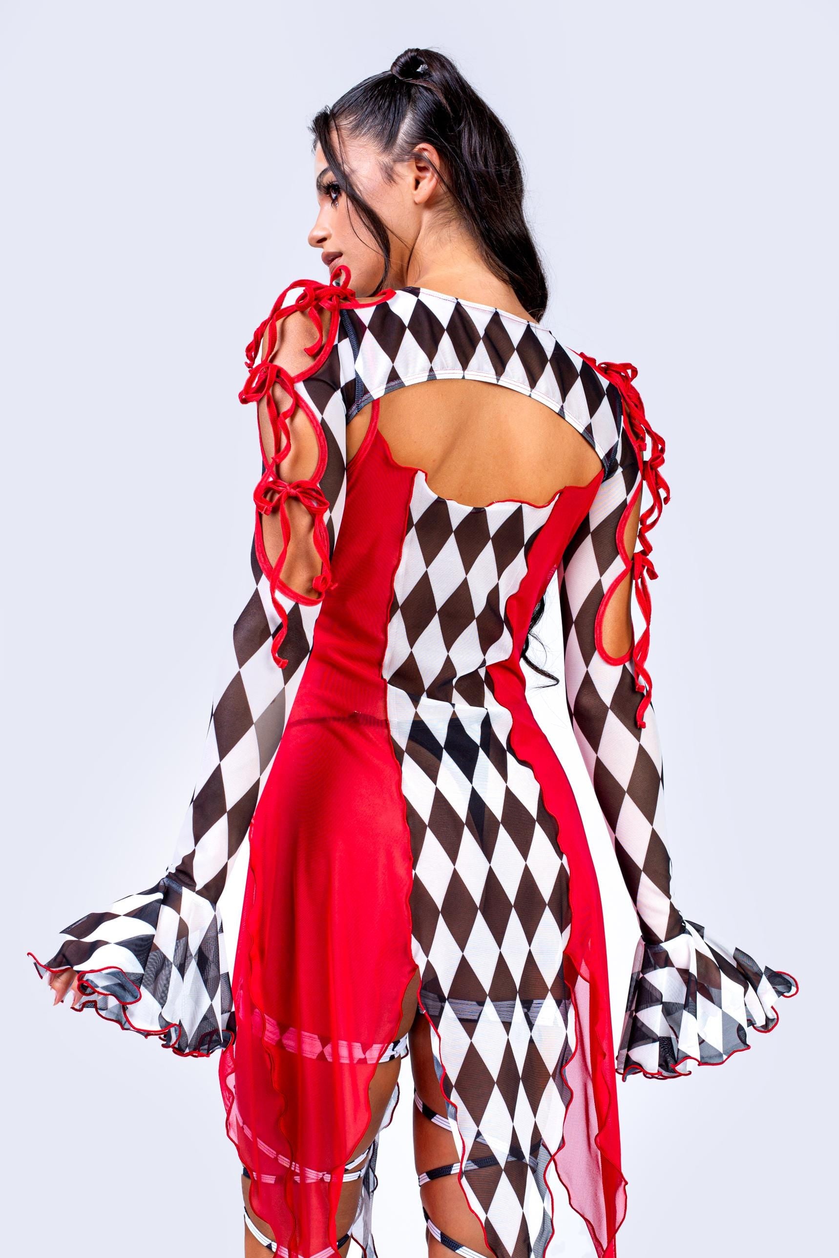 BADINKA Final Bow 2-Piece Ribbon Dress Multicolor