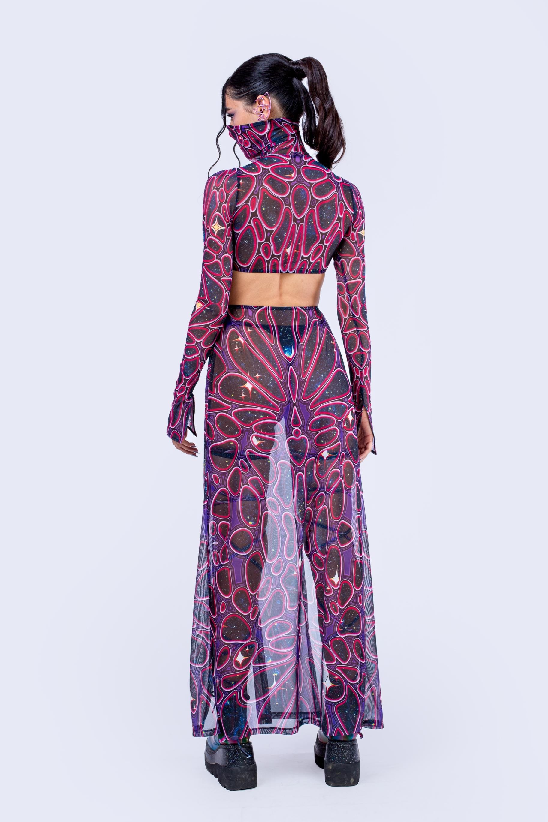 BADINKA Havoc Maxi Dress Mesh
