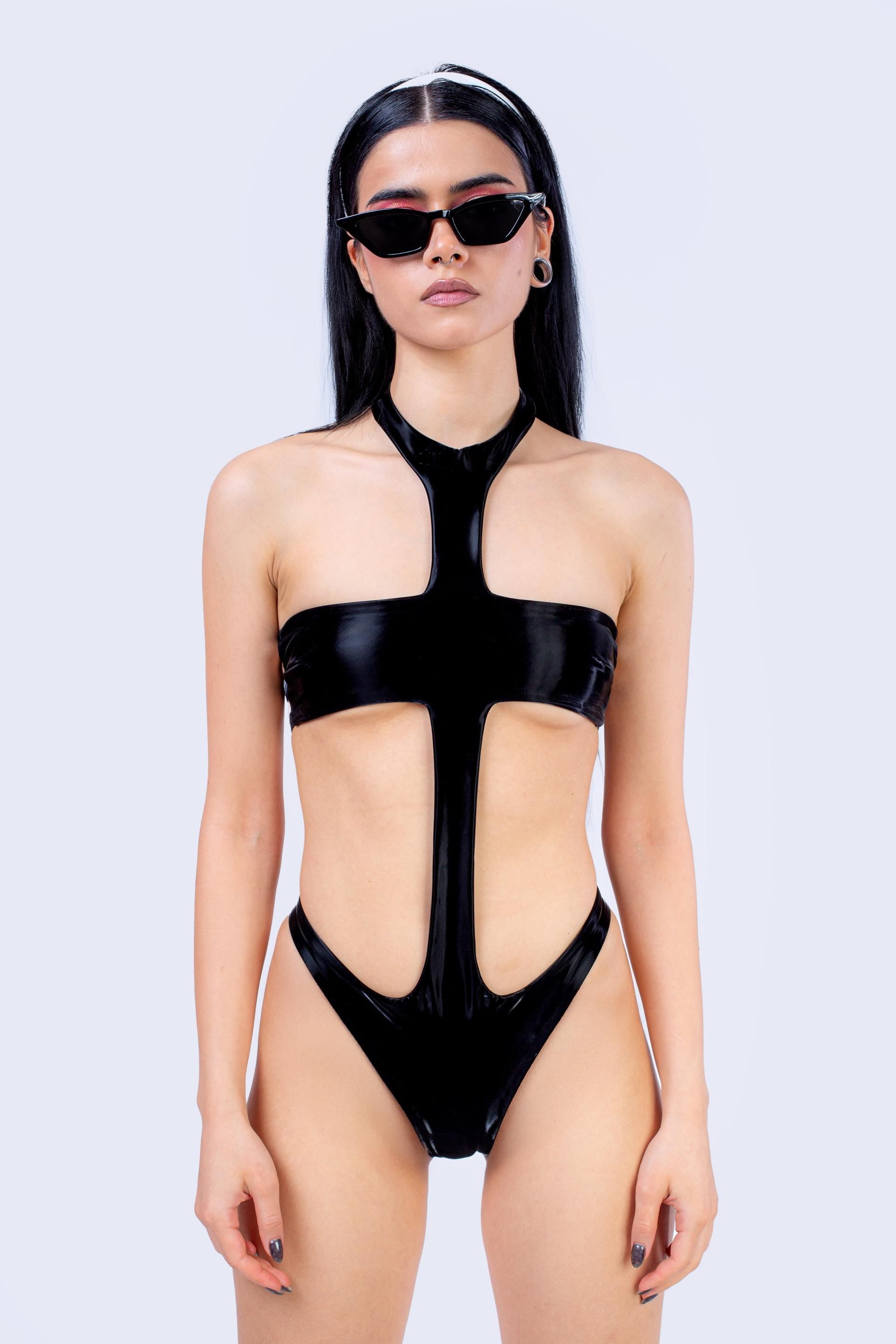 BADINKA Divine Intervention Bandage Bodysuit Bare-back, underboob