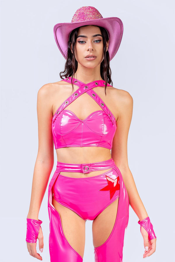 Rodeo Star Playful Halter Top