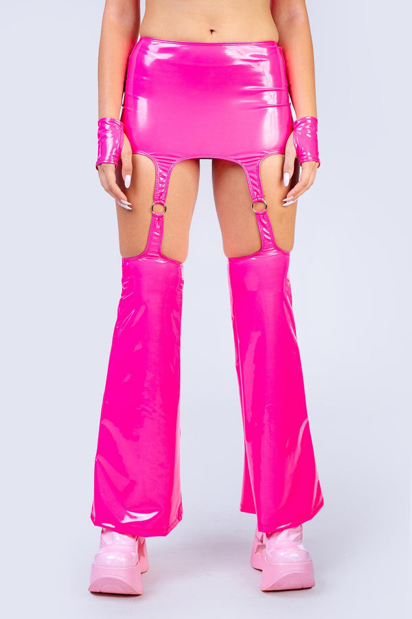 Rodeo Star Playful Skirt With Chaps