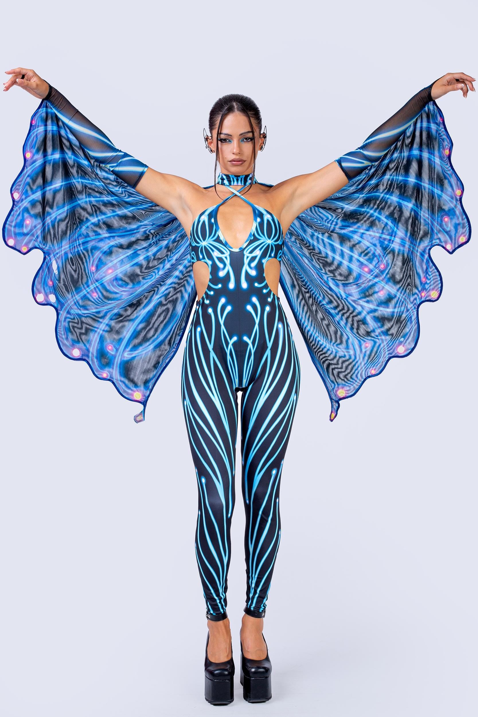 BADINKA Motherflutter Catsuit and Wings Set