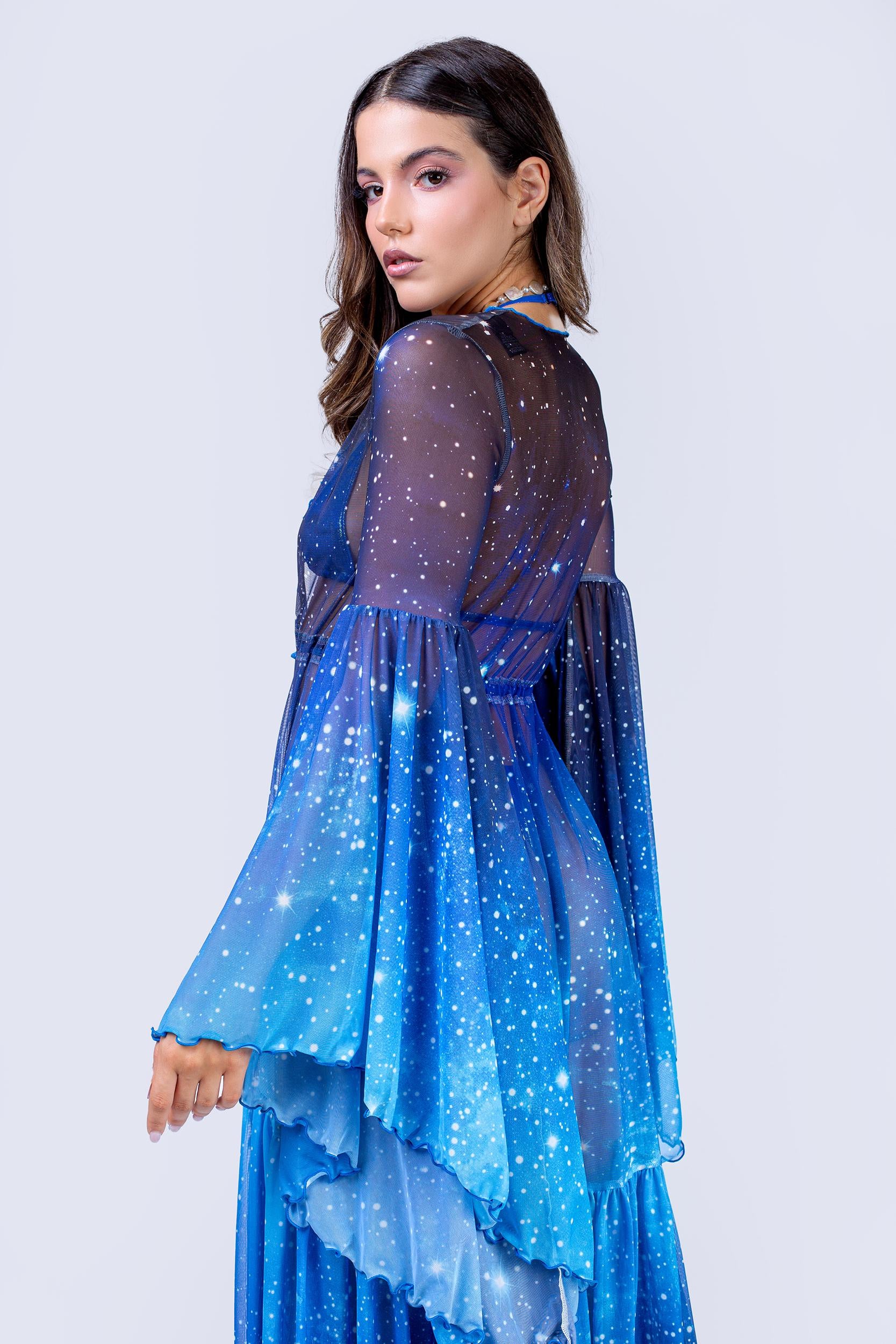 BADINKA Celestial Sprite Unisex Mesh Duster Mesh