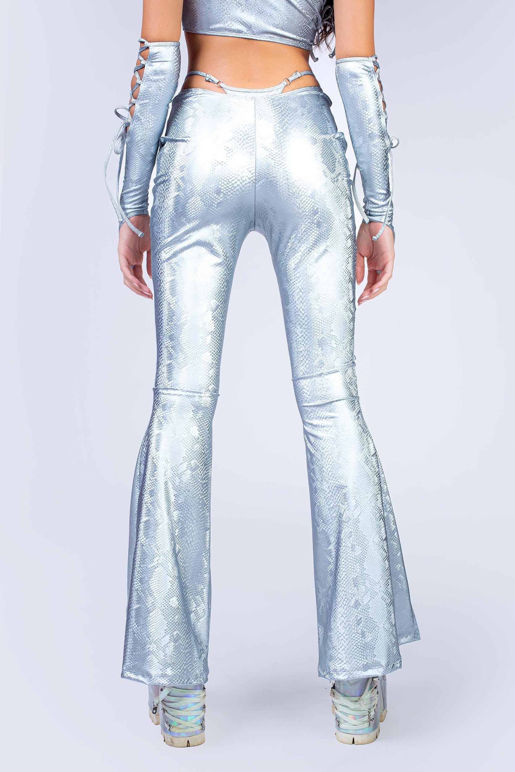 BADINKA Dead Or Alive Cowgirl Pants Silver