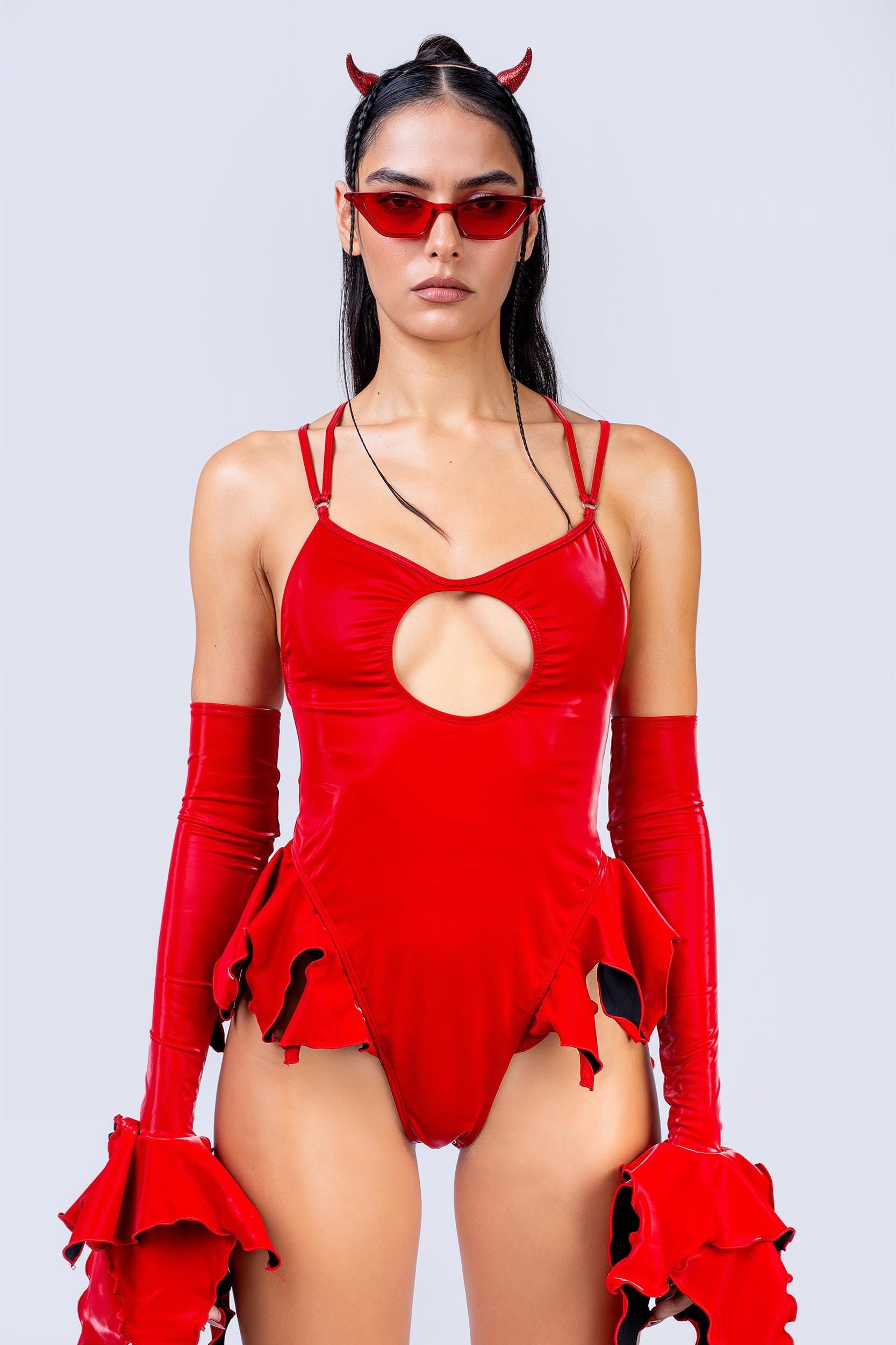BADINKA Game On Ruffled Bodysuit