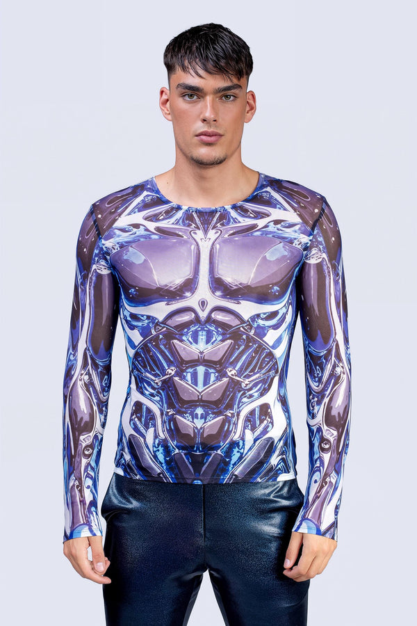 Mainframe Male Mesh Top