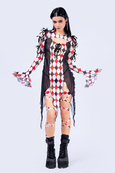 High Jinx 2-Piece Ribbon Dress