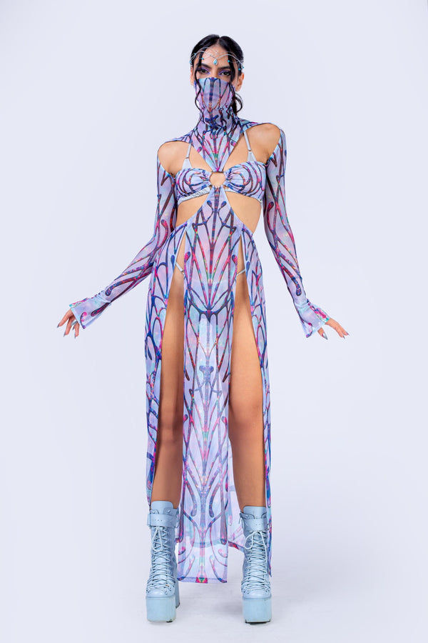 Cosmic Dawn Maxi Dress