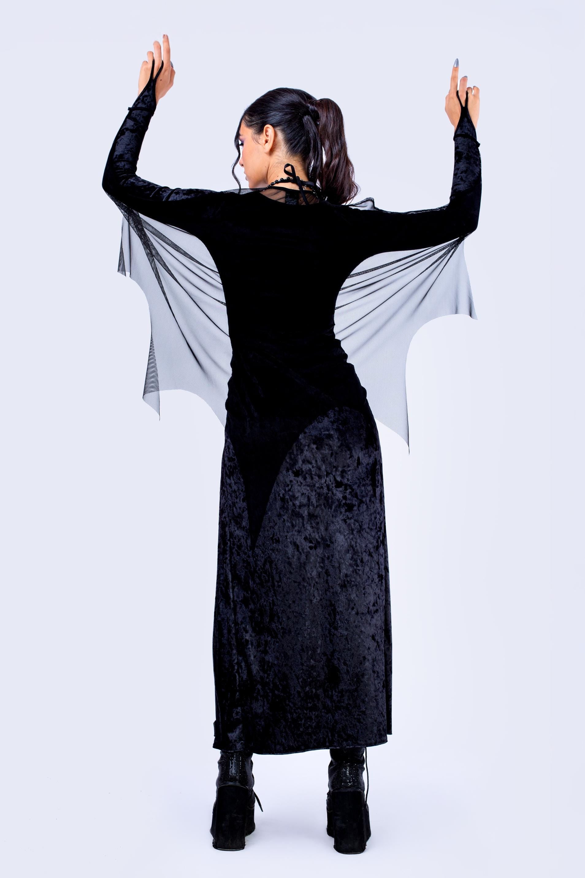 BADINKA Hot Hex High Slit Dress Witch