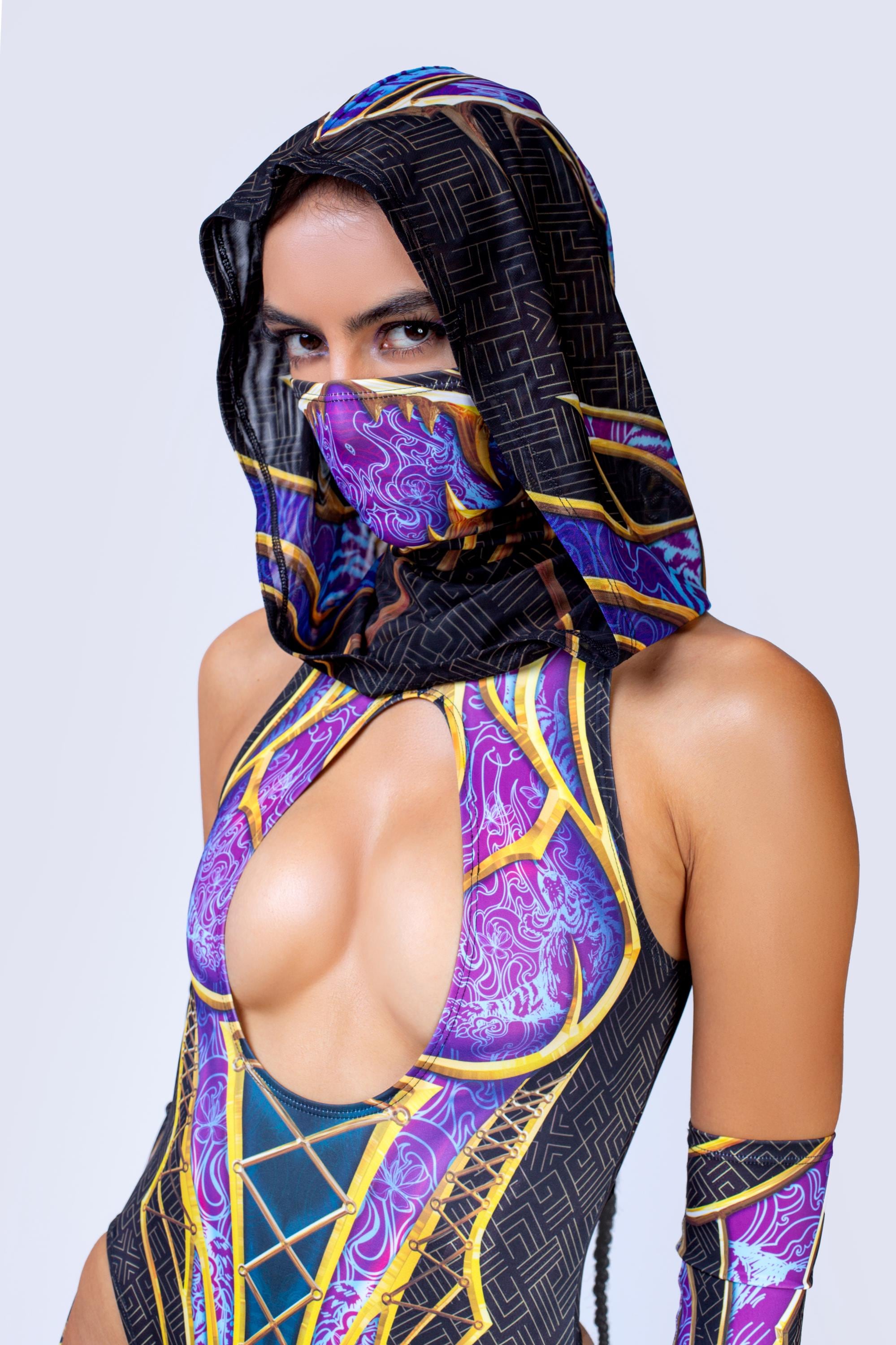 BADINKA Women Pretty Vicious Cut-Out Catsuit