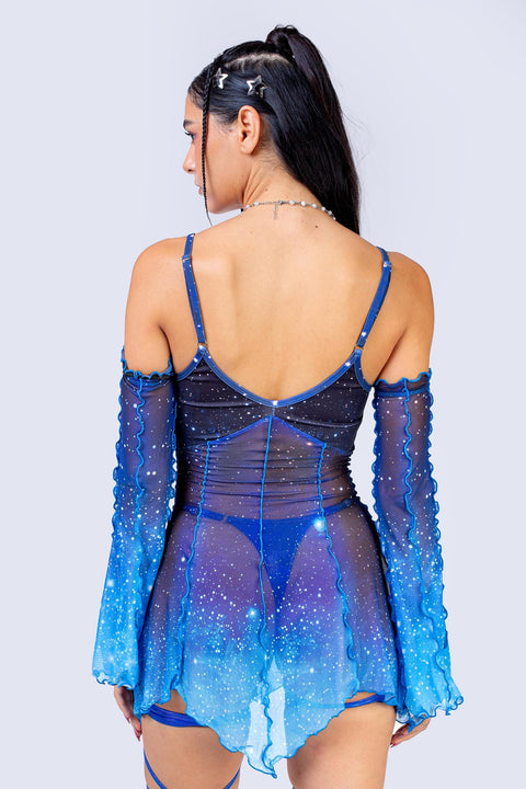 Celestial Sprite Tulip Dress