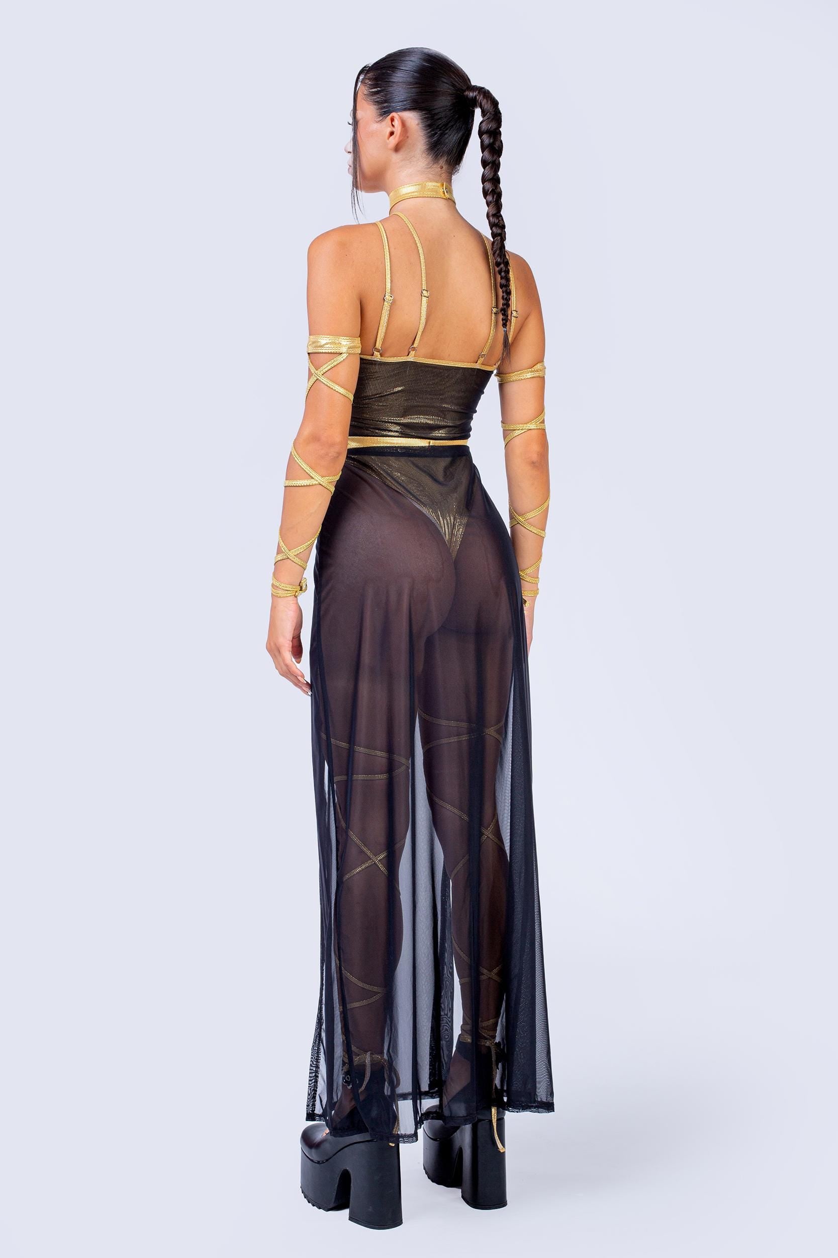 BADINKA Serve Me Well Dress Mesh