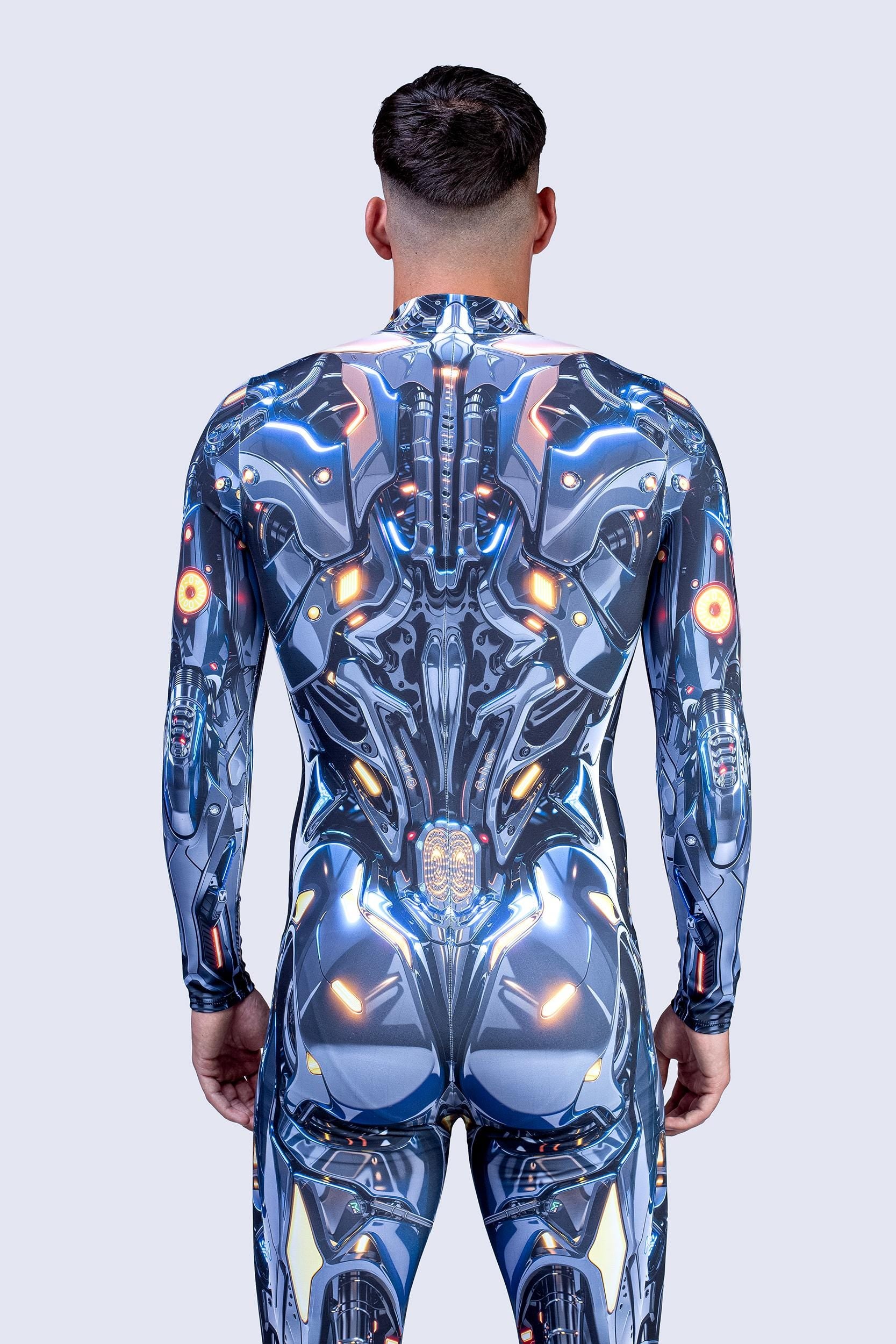 BADINKA Wild Data Male Costume Black