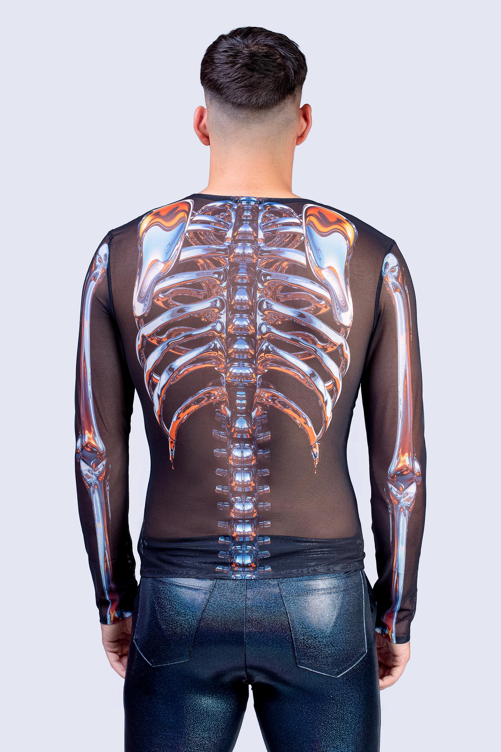 BADINKA Vertebyte Male Mesh Top Black