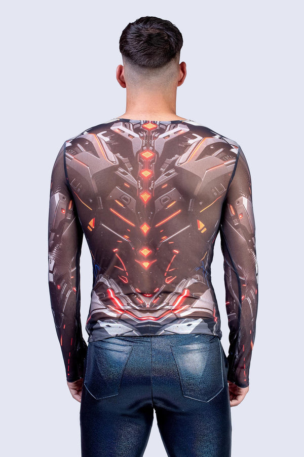 Override Male Mesh Top