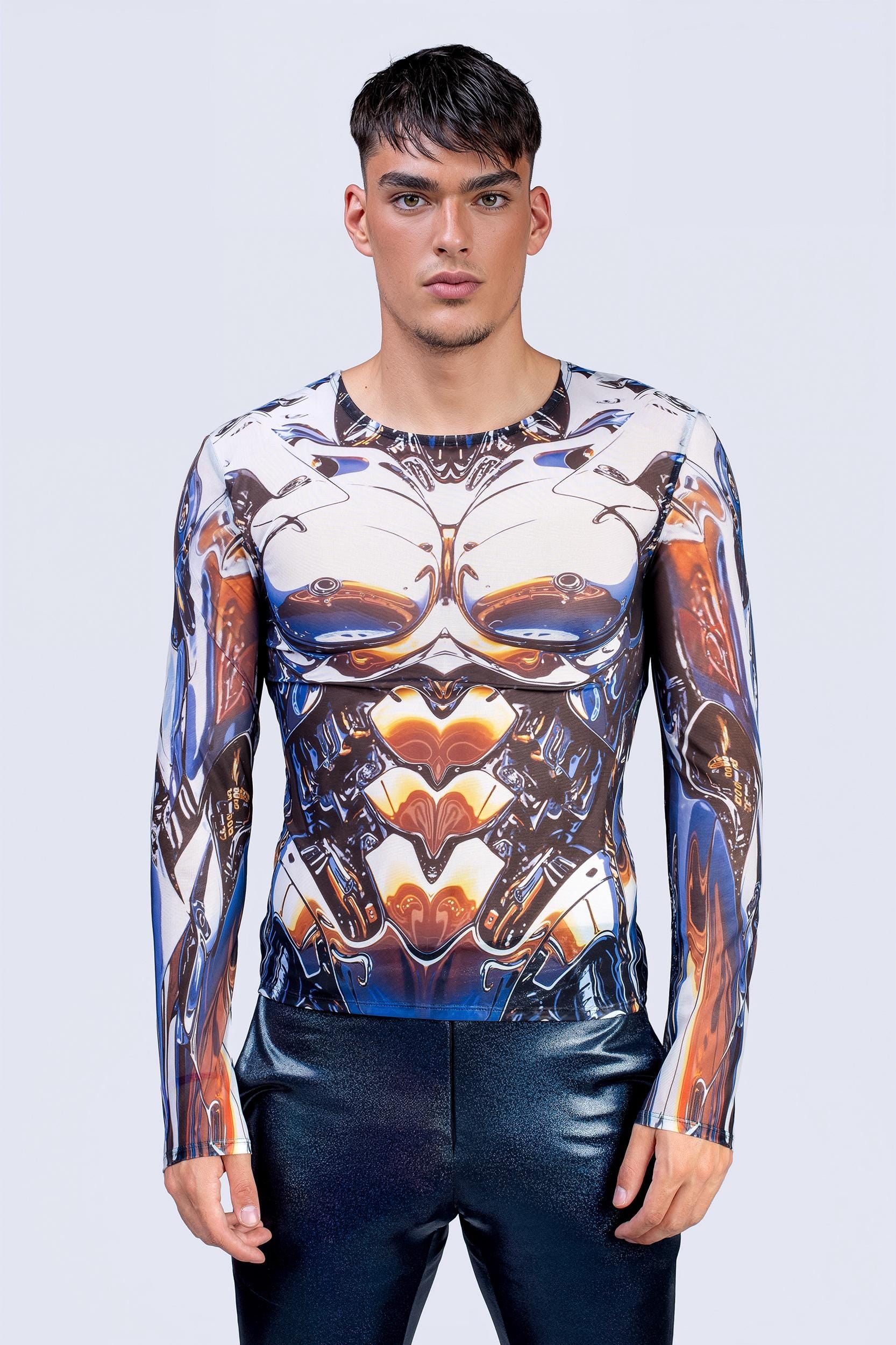 BADINKA Awakened Male Mesh Top