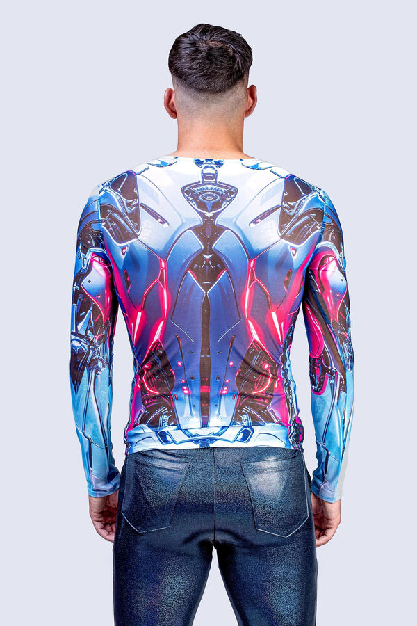 Ghost In The Shell Male Mesh Top