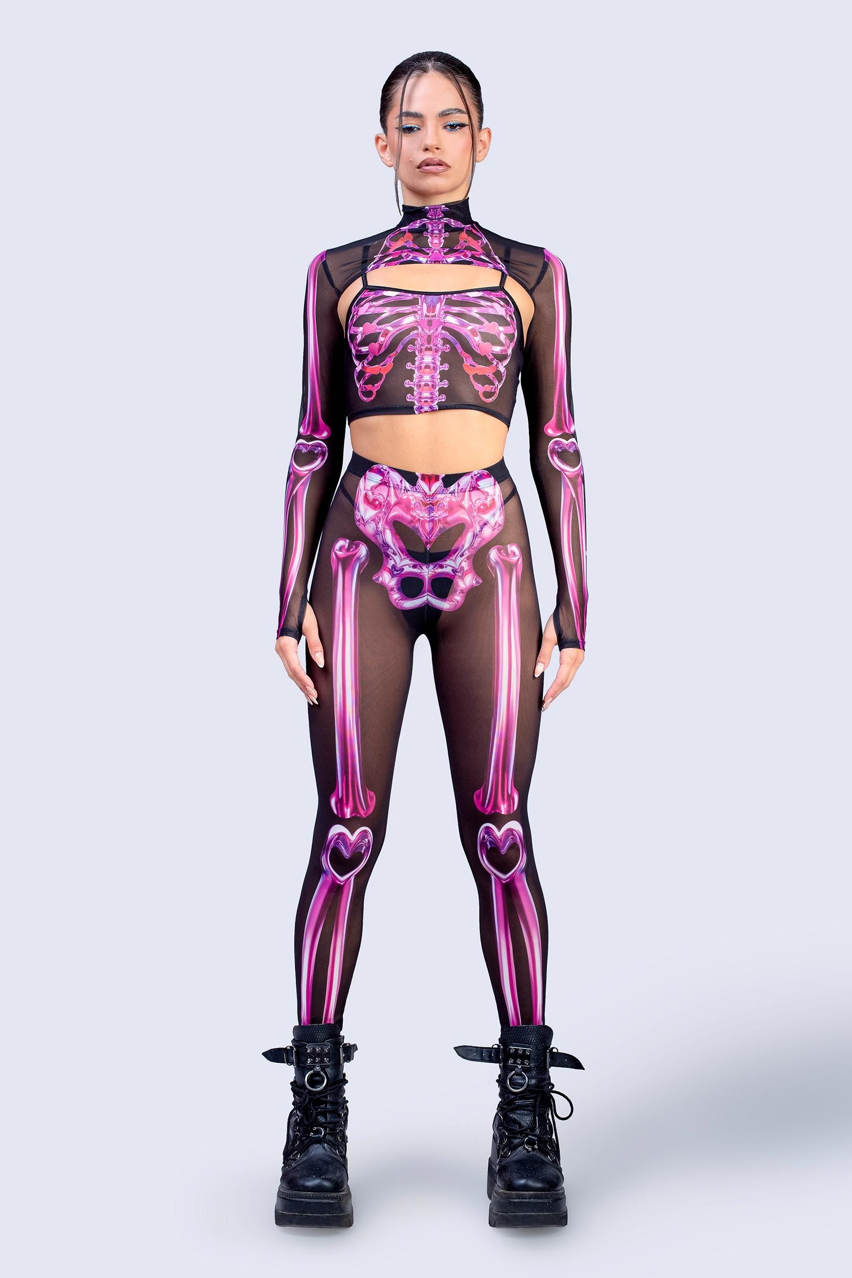 BADINKA Sweet 'N Sour 2 Piece Shrug Top Mesh